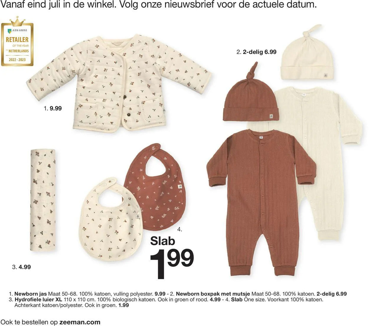 Zeeman Actuele folder van 17 juli tot 31 december 2023 - Folder pagina 4