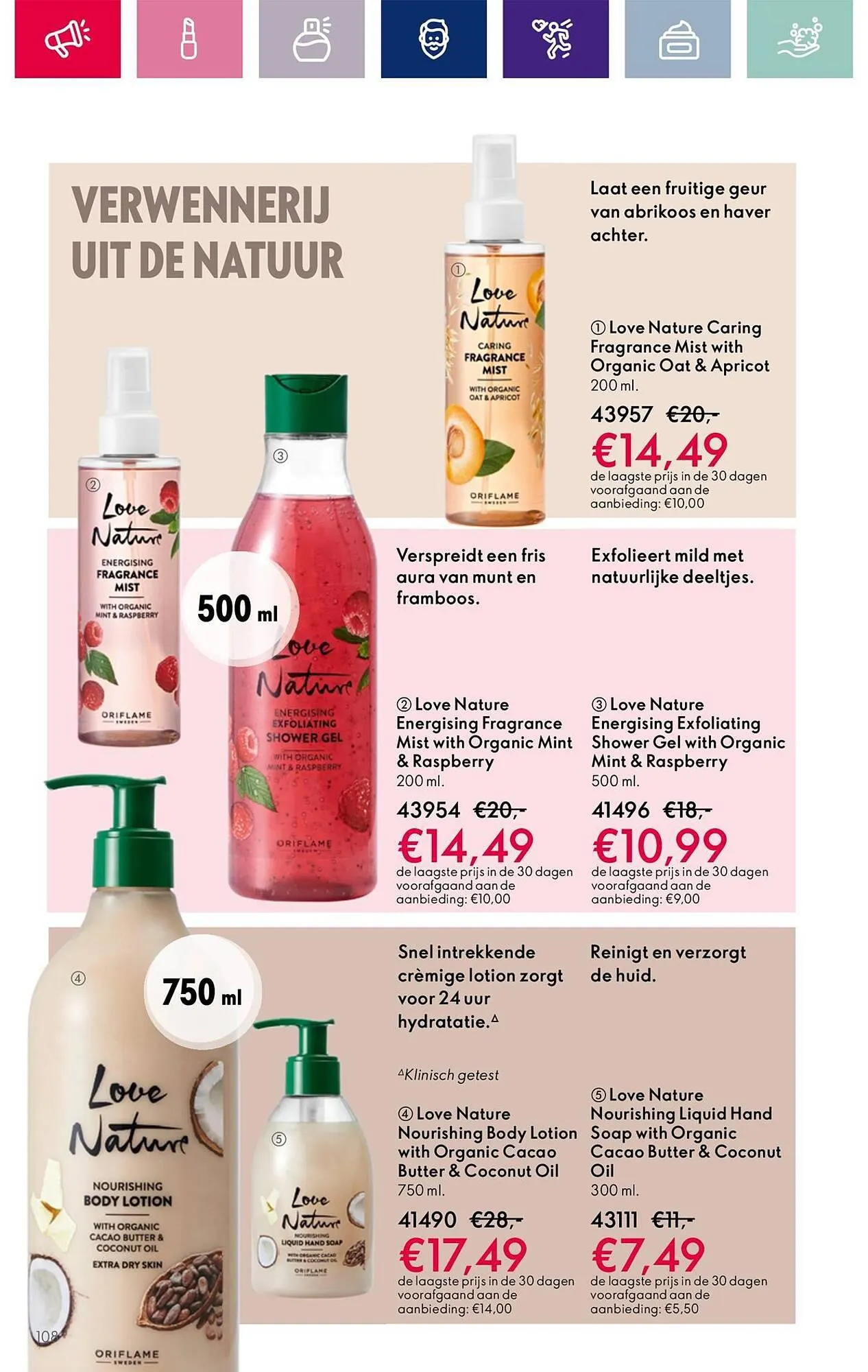 Oriflame folder van 1 december tot 19 december 2023 - Folder pagina 108