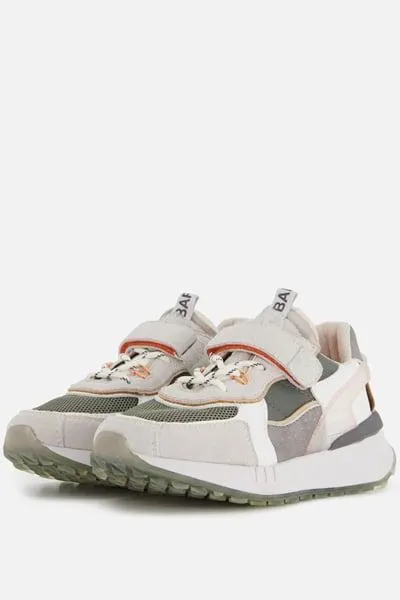 Barst! Sneakers grijs Leer