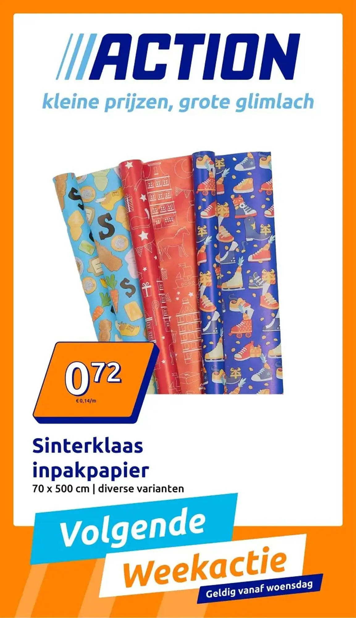 Action folder van 19 november tot 25 november 2025 - Folder pagina 1
