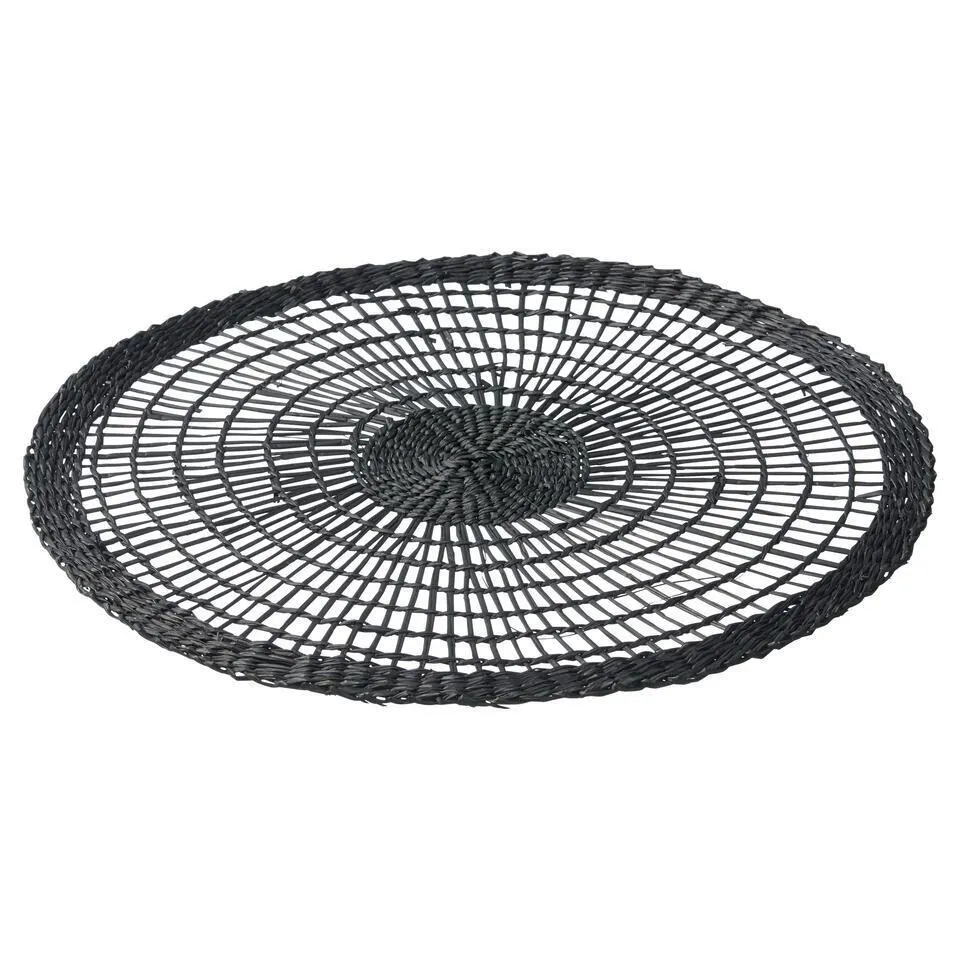 Placemat Papier Zwart