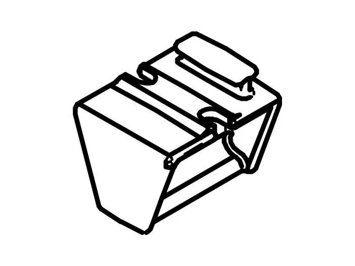 Thule Omnistor aanhaakpunt aandrukstang serie 6 & 8 Residence