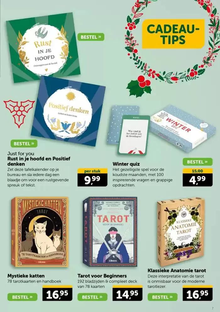 Cadeaus van 10 december tot 26 december 2024 - folder pagina 7