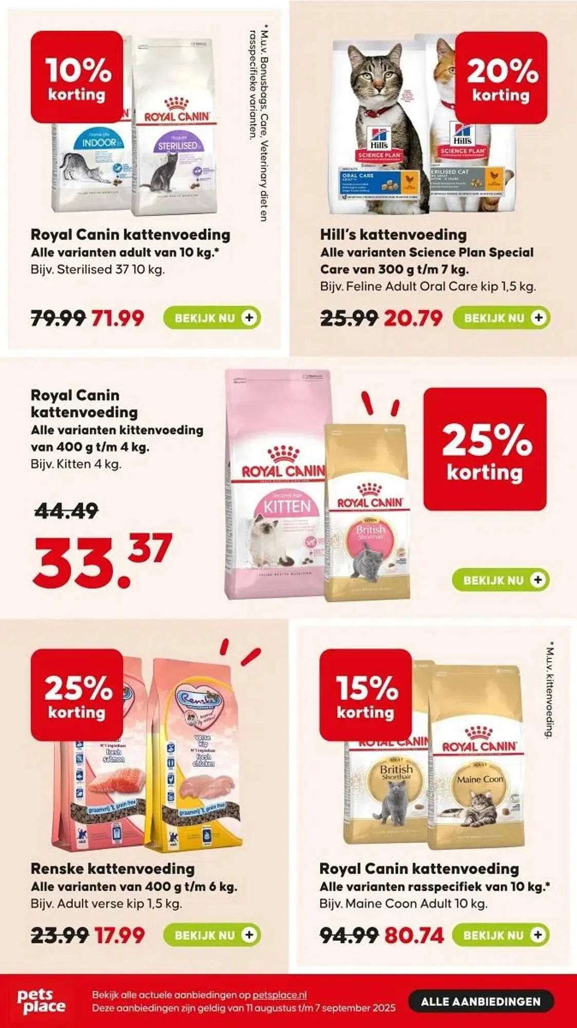 Pets Place folder van 24 augustus tot 7 september 2025 - Folder pagina 10