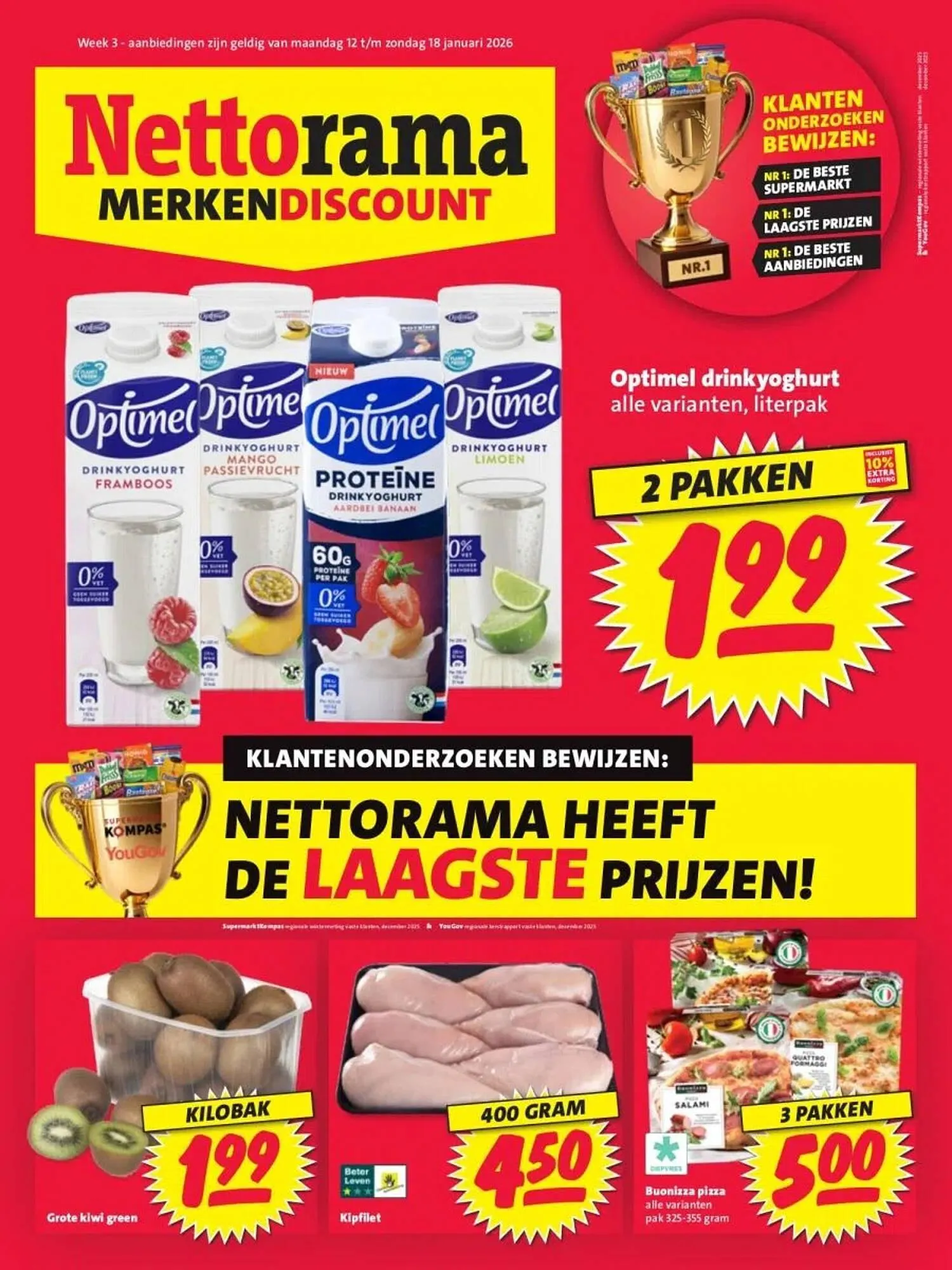 Nettorama folder van 12 januari tot 18 januari 2026 - Folder pagina 1