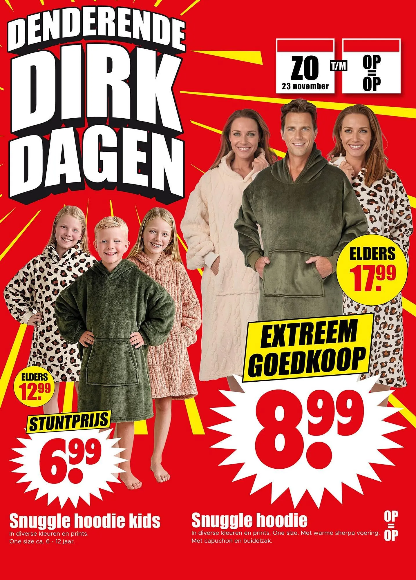 Dirk folder van 23 november tot 29 november 2025 - Folder pagina 1