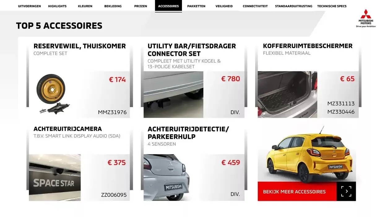 Mitsubishi Space Star van 3 januari tot 3 januari 2026 - Folder pagina 11