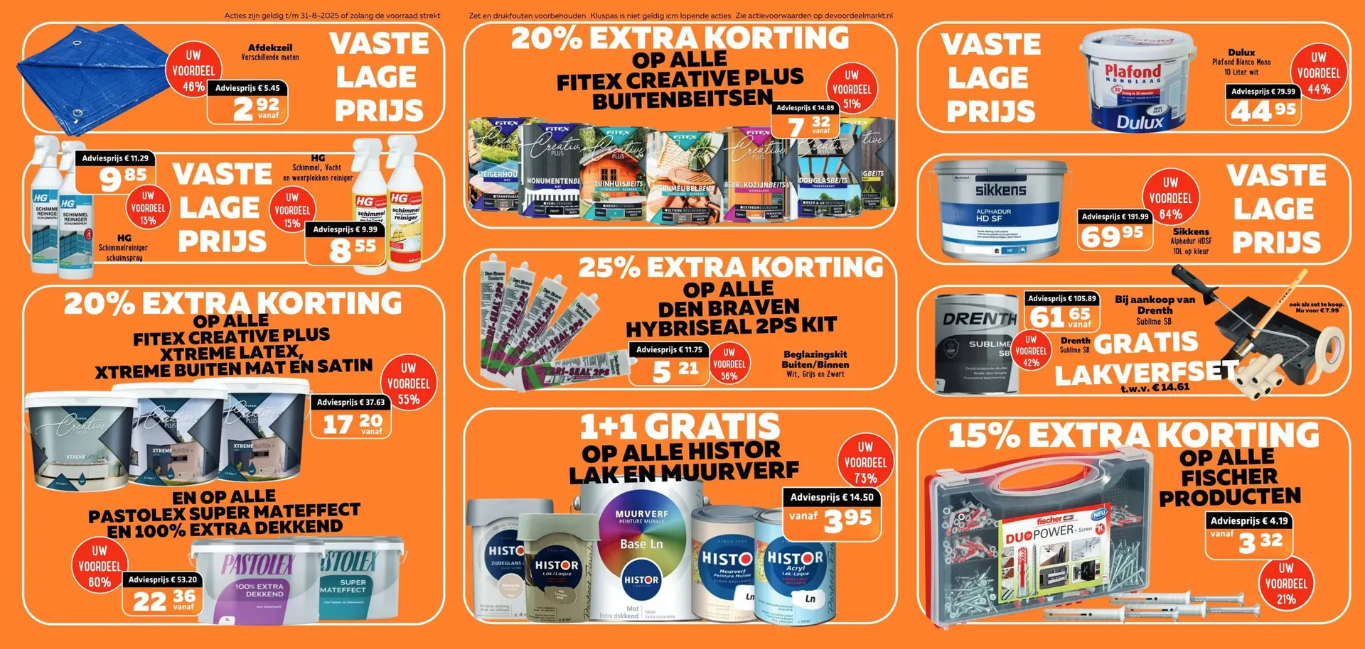 De voordeelmarkt folder van 8 augustus tot 31 augustus 2025 - Folder pagina 2