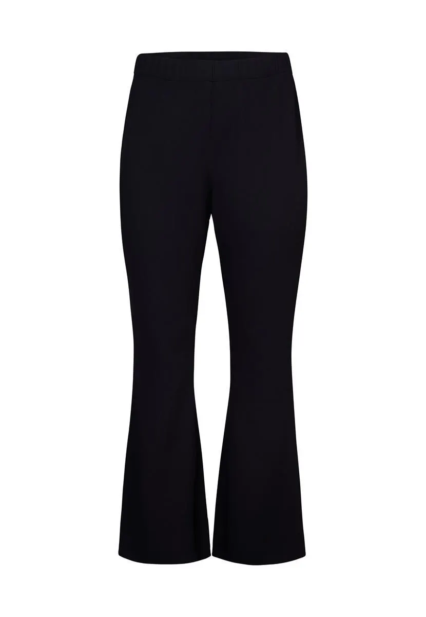 Broek flared zwart 32"