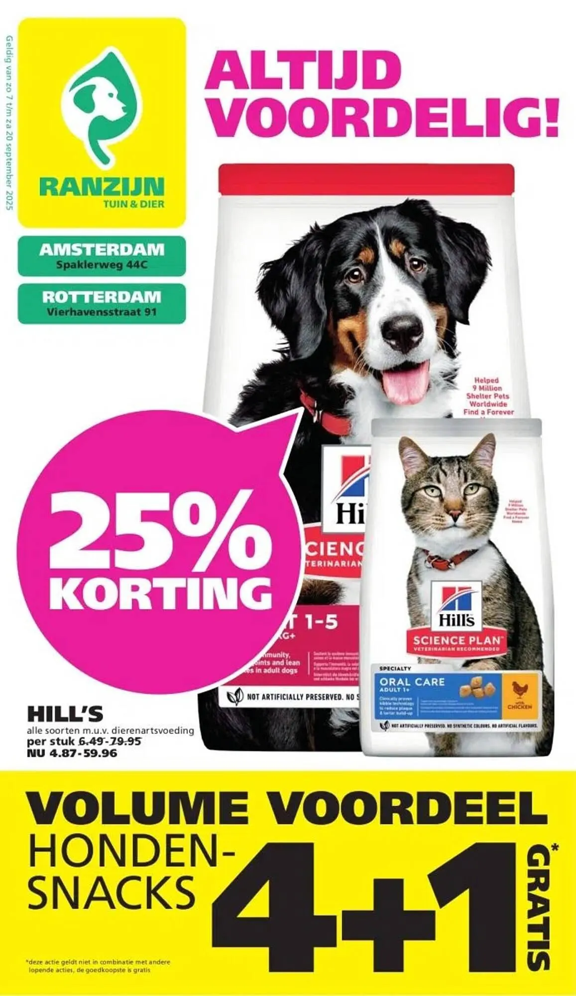 Ranzijn folder van 7 september tot 20 september 2025 - Folder pagina 1