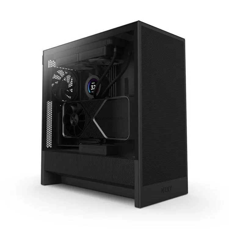 NZXT H5 Flow, Black, 2024