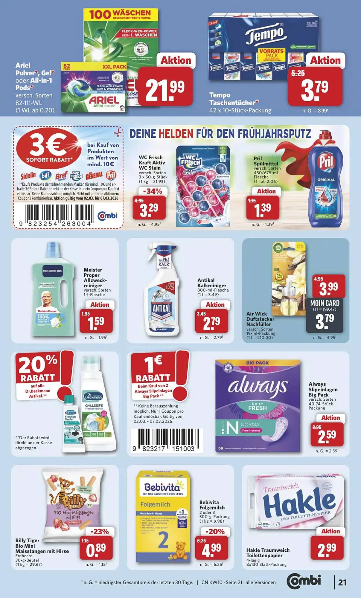 Combi Markt DE folder van 2 maart tot 7 maart 2026 - Folder pagina 23