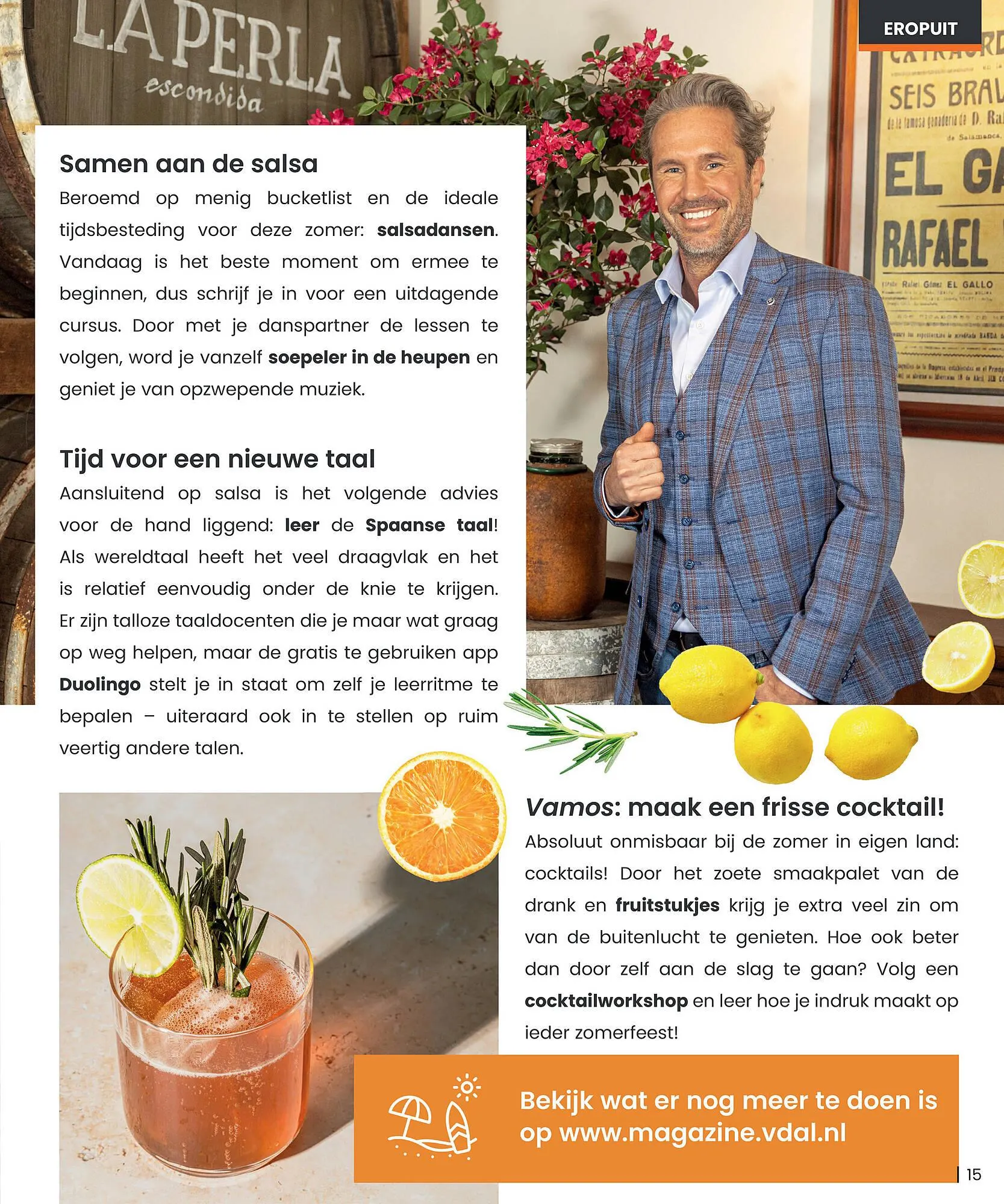 Van Dal Mannenmode folder van 14 april tot 30 april 2025 - Folder pagina 15