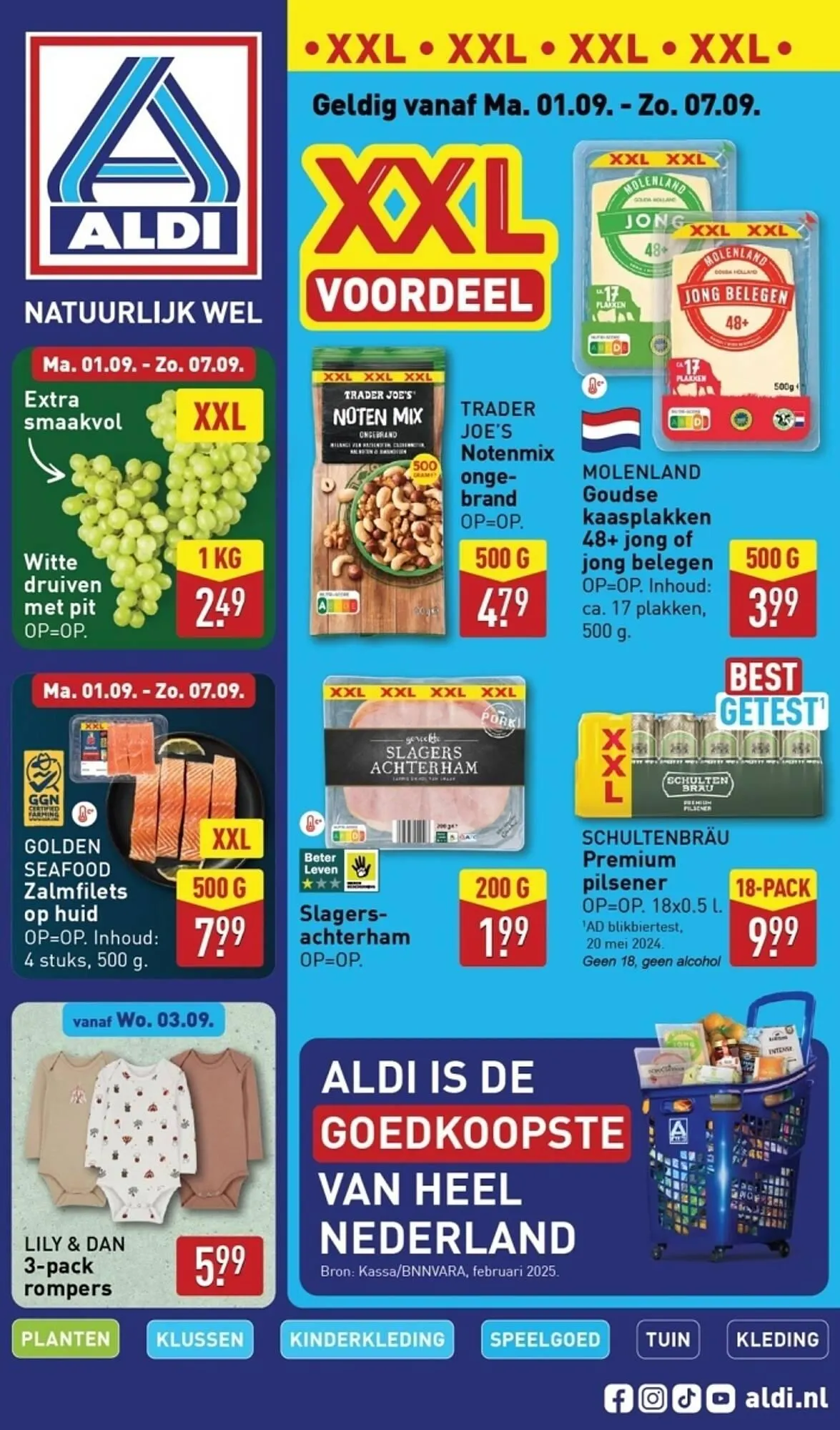 ALDI folder van 1 september tot 7 september 2025 - Folder pagina 1