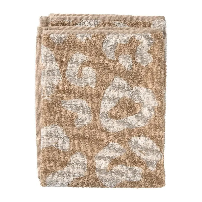 Keukendoek animal - beige/bruin - 50x50 cm