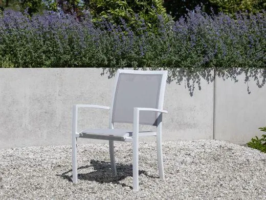 Bellagio Anzio/Fidenza 220cm dining tuinset 7-delig stapelbaar
