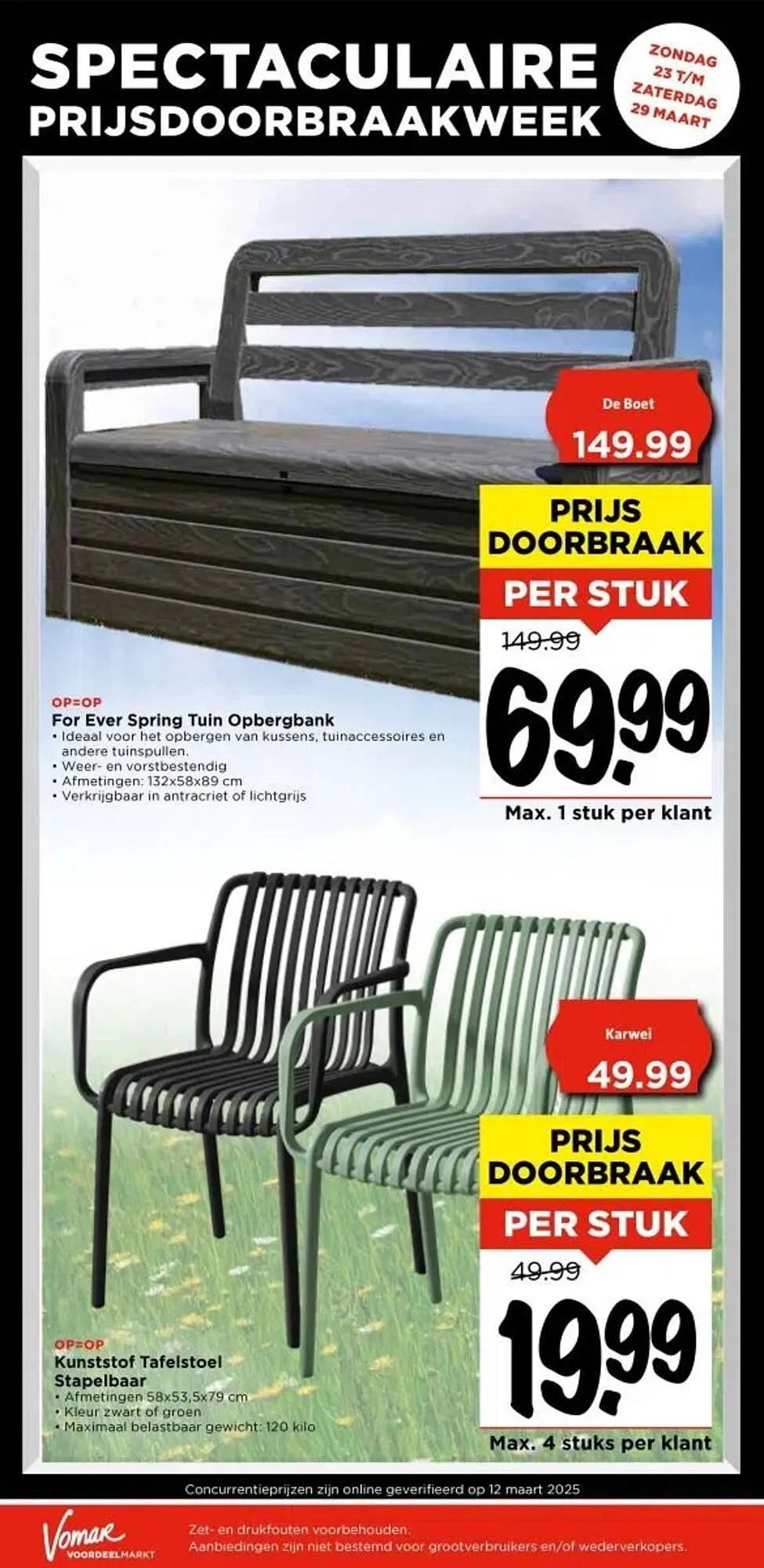 Vomar folder van 26 maart tot 29 maart 2025 - Folder pagina 11