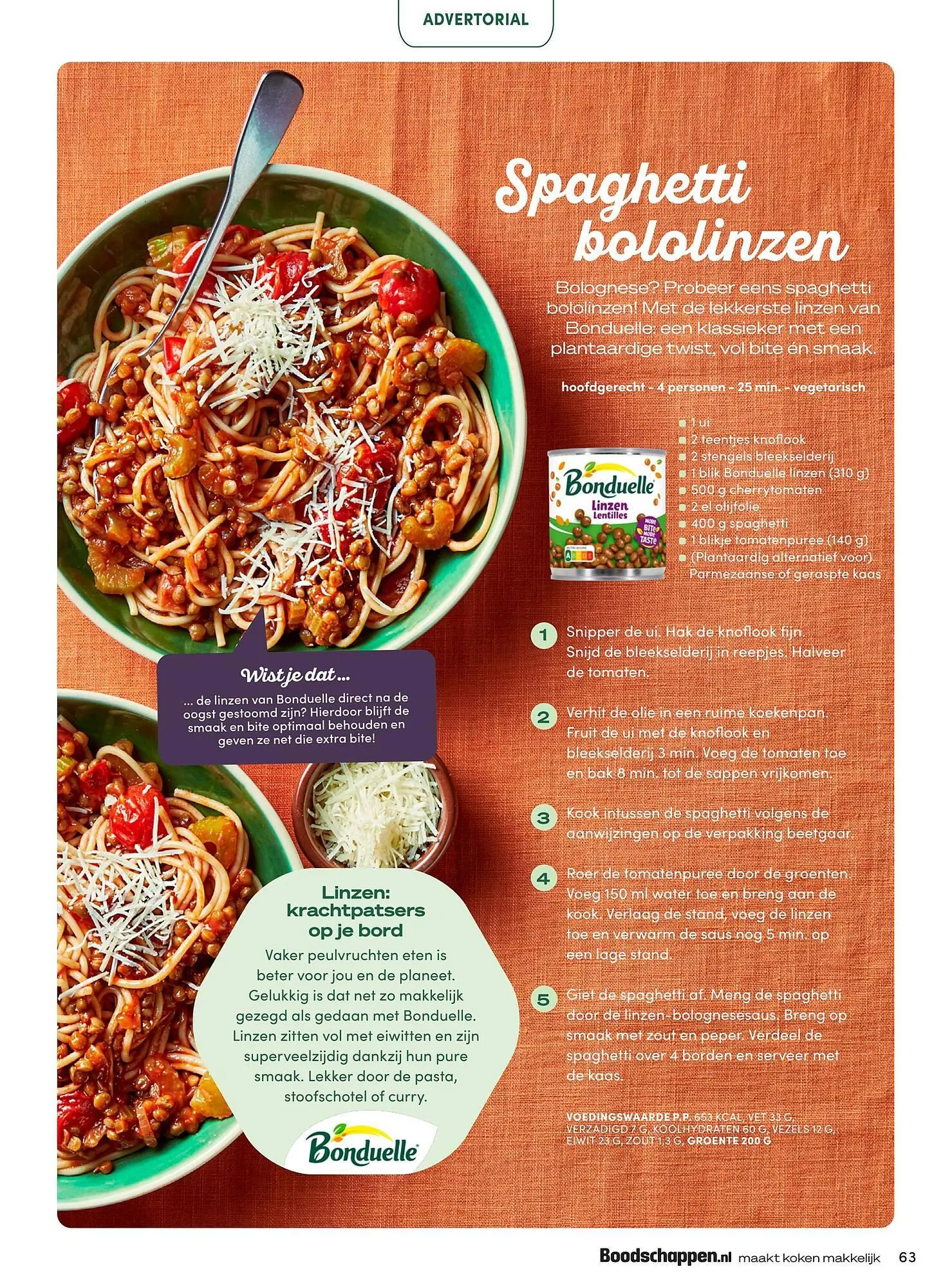 Boodschappen folder van 1 maart tot 31 maart 2025 - Folder pagina 63