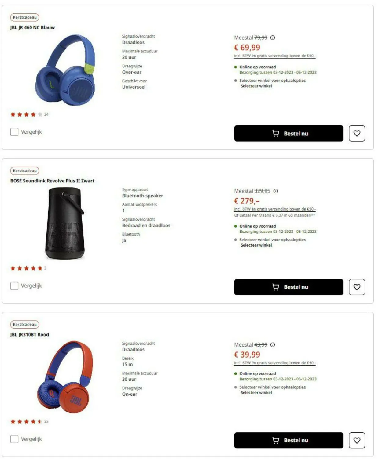 Media Markt Actuele folder van 1 december tot 18 december 2023 - Folder pagina 8