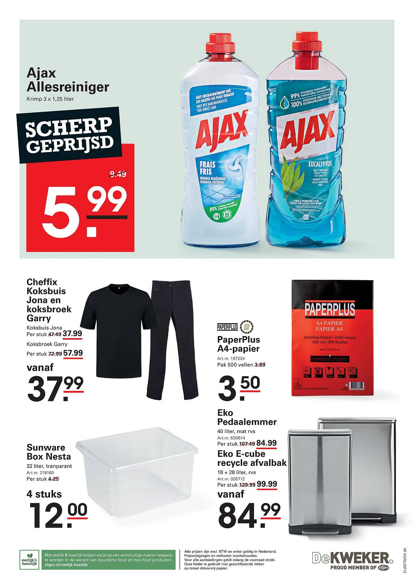 De Kweker folder van 28 augustus tot 15 september 2025 - Folder pagina 12