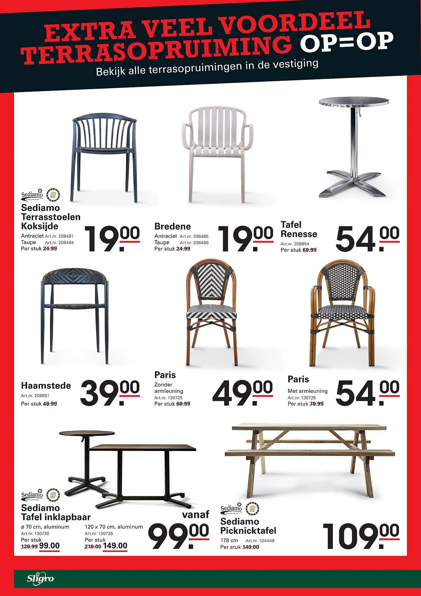 Sligro folder van 28 augustus tot 15 september 2025 - Folder pagina 66