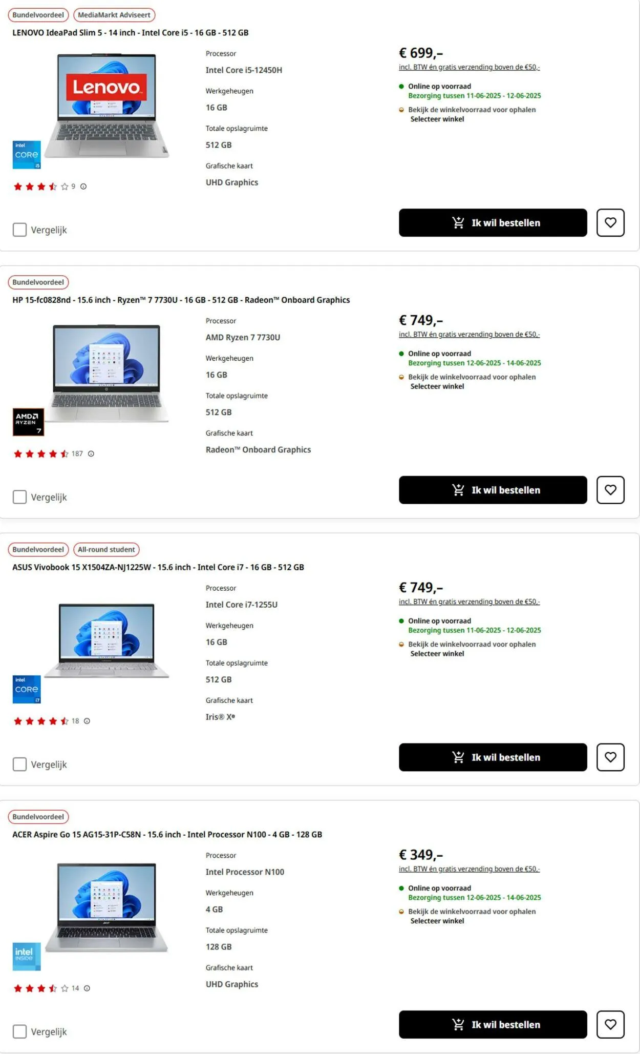 Media Markt Actuele folder van 10 juni tot 10 juli 2025 - Folder pagina 3