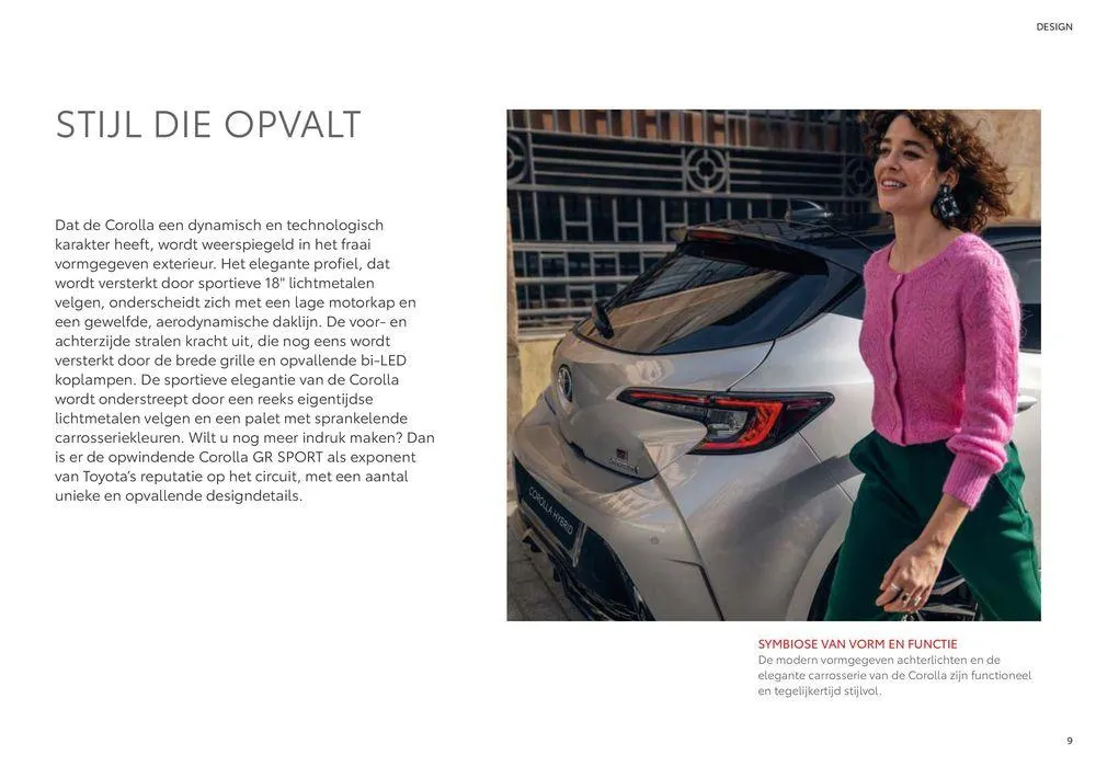 Corolla Hatchback van 20 november tot 20 november 2024 - Folder pagina 9