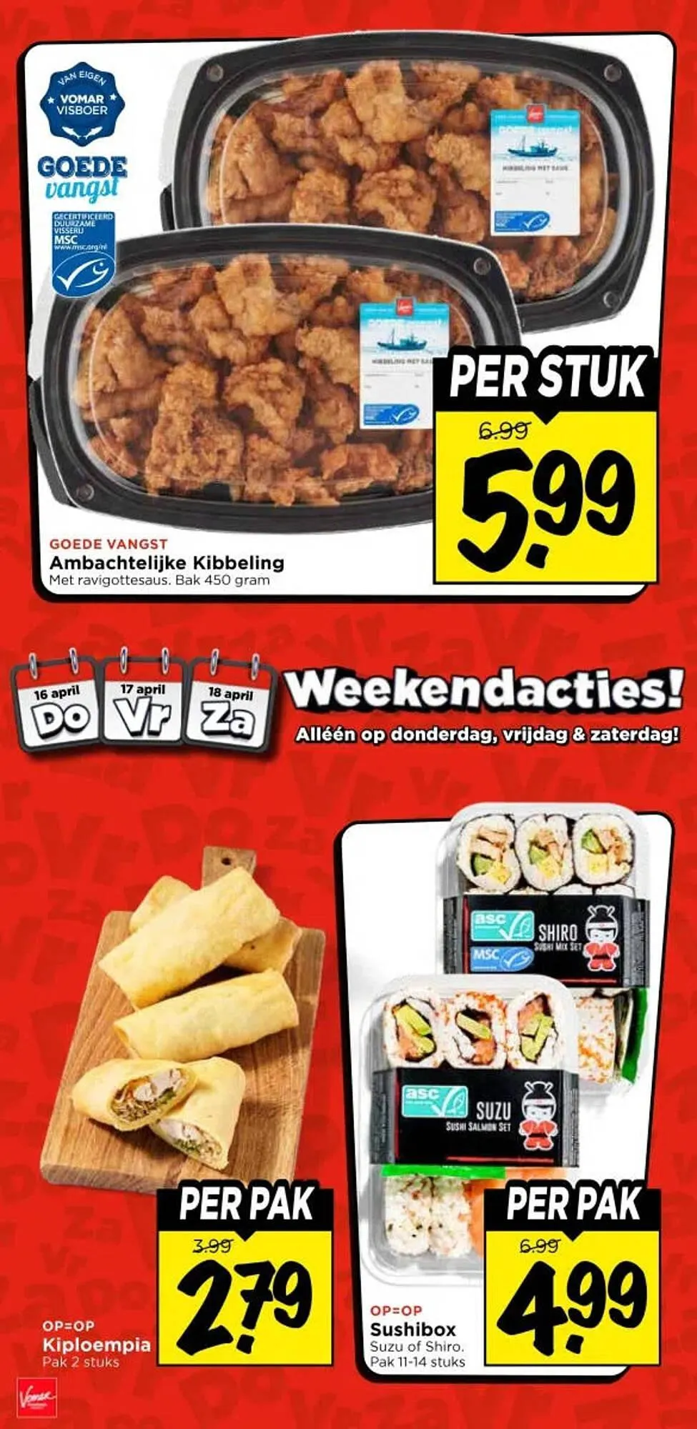Vomar Voordeelmarkt folder van 16 april tot 18 april 2026 - Folder pagina 4