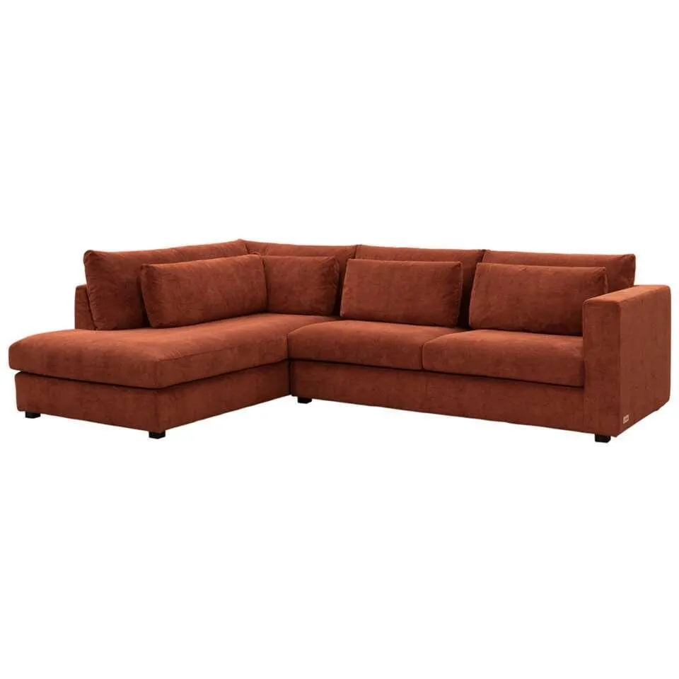 UMIX hoekbank Chelsea links – roest