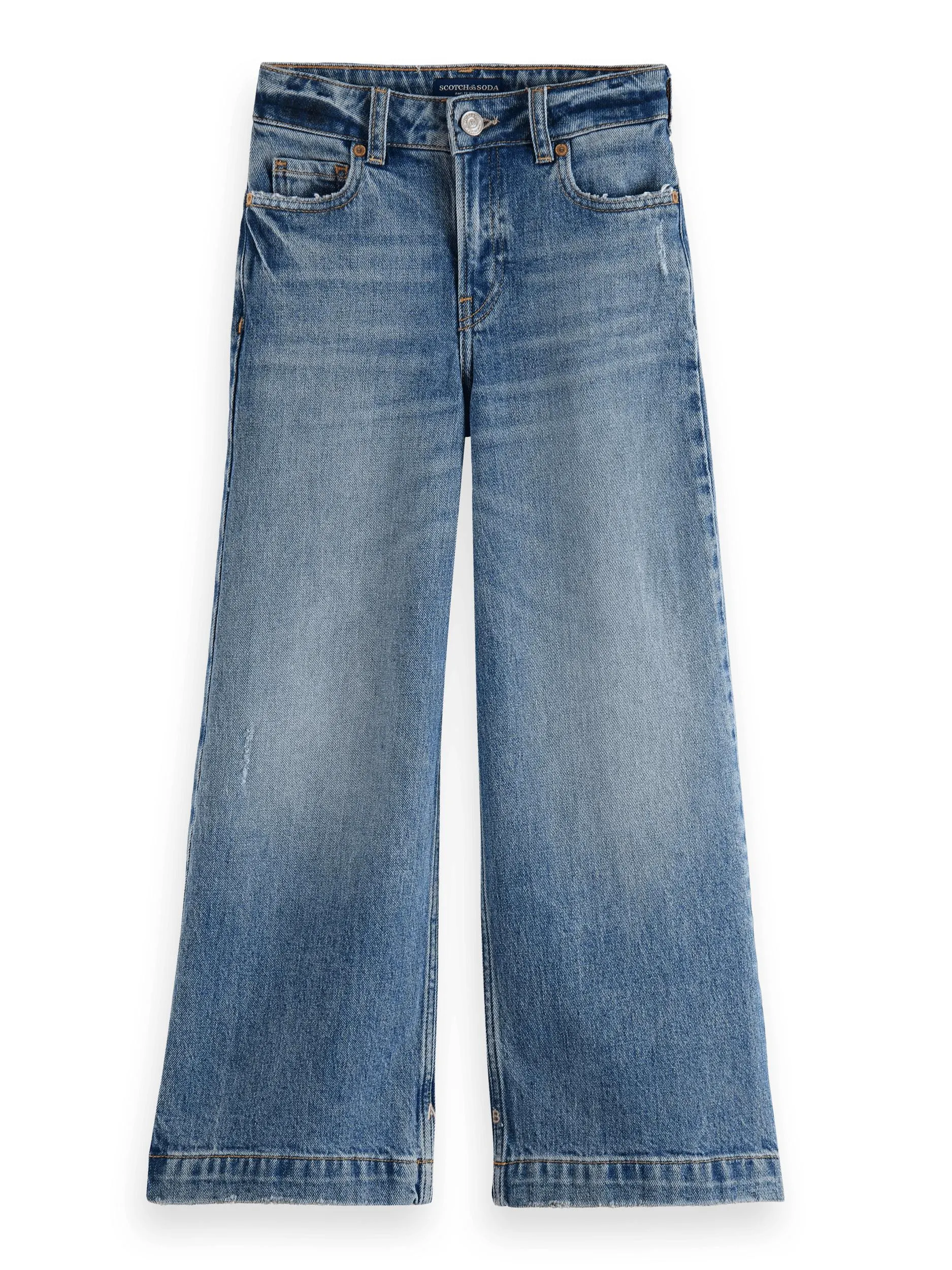 The Wave high-rise super-wide leg jeans