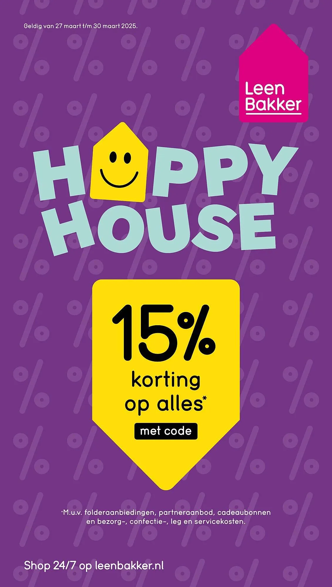 Leen Bakker folder van 27 maart tot 30 maart 2025 - Folder pagina 1
