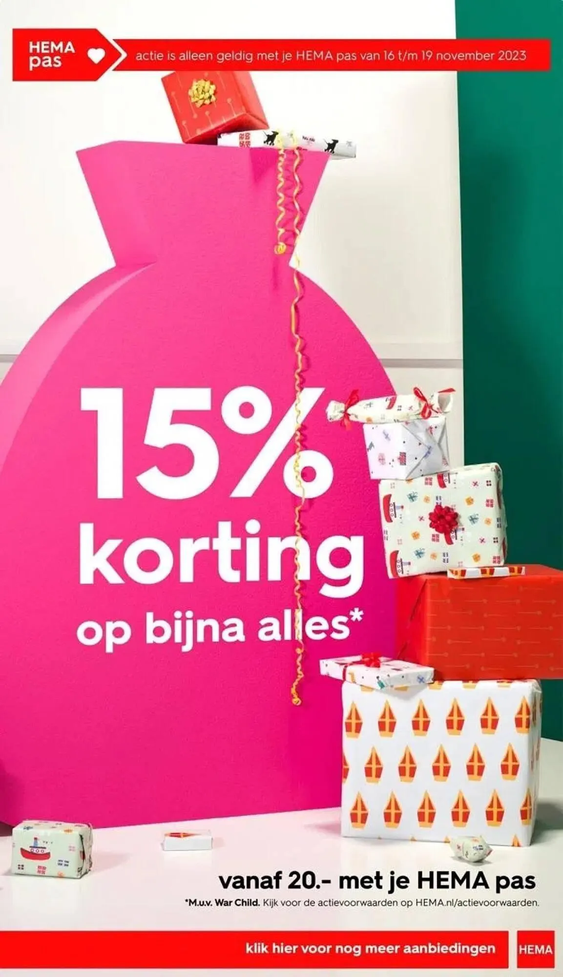 HEMA folder van 13 november tot 19 november 2023 - Folder pagina 55