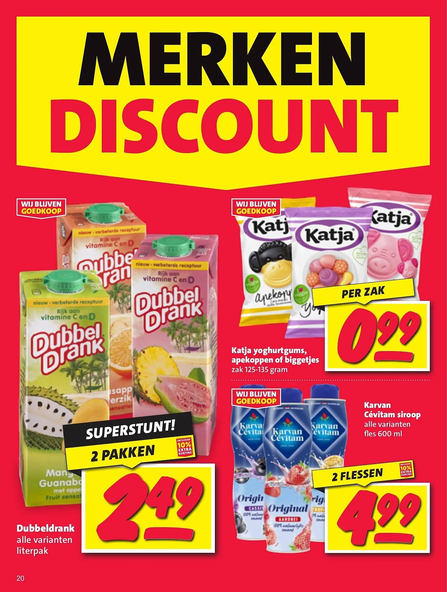 Nettorama folder van 28 juli tot 3 augustus 2025 - Folder pagina 20