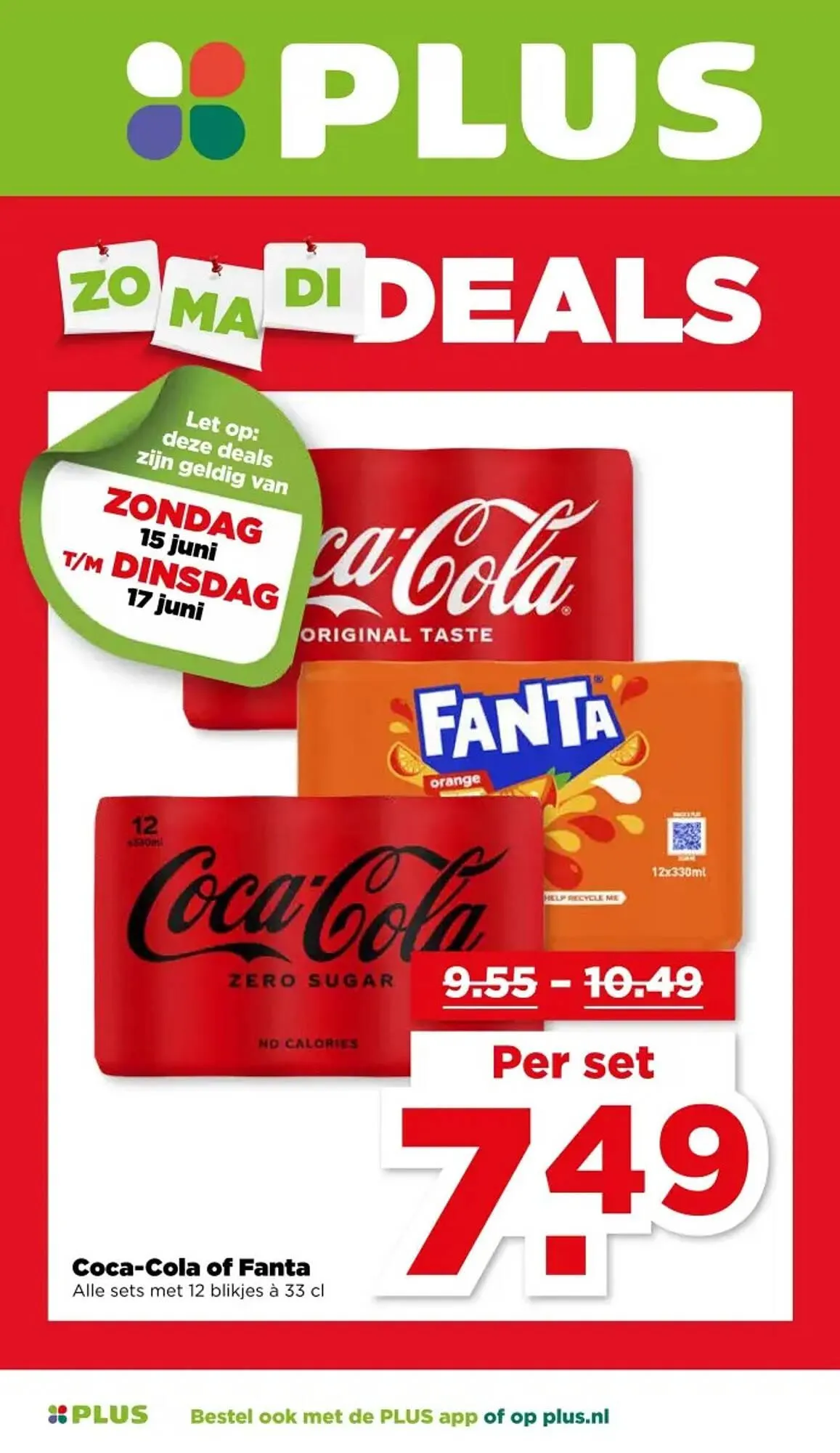 PLUS folder van 15 juni tot 17 juni 2025 - Folder pagina 1