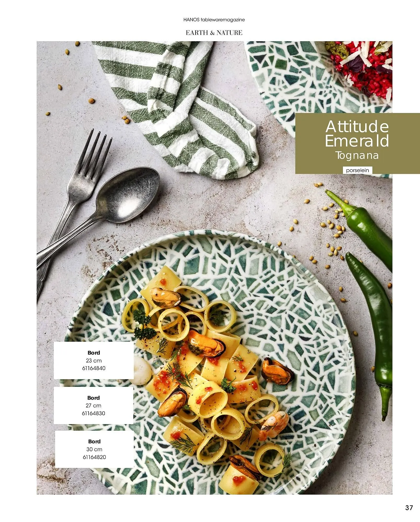 HANOS Tableware Magazine 2023-2024 van 1 januari tot 30 april 2024 - Folder pagina 37