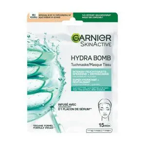 Garnier SkinActive Hyaluronzuur Aloë Vera Tissue Gezichtsmasker