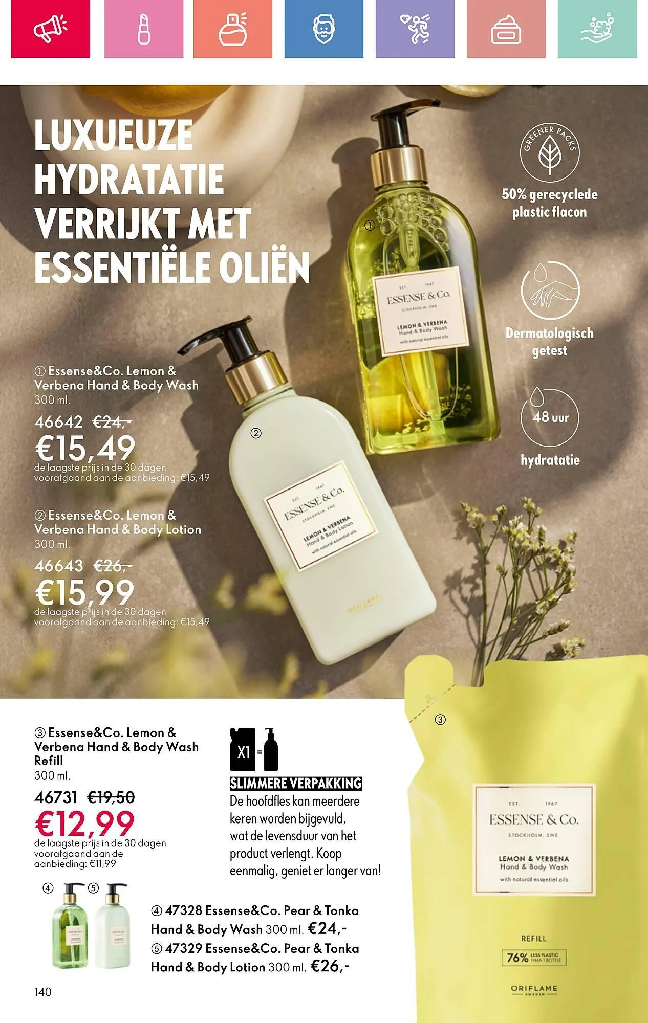 Oriflame folder van 13 juli tot 2 augustus 2025 - Folder pagina 140
