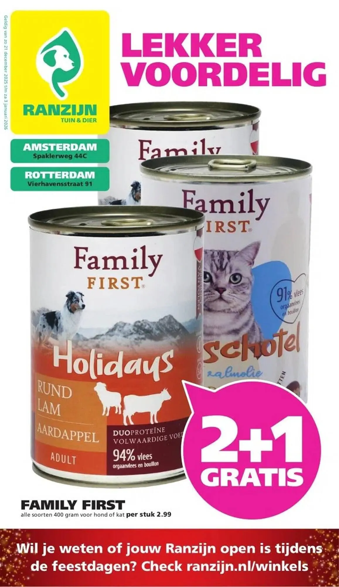 Ranzijn folder van 21 december tot 3 januari 2026 - Folder pagina 1