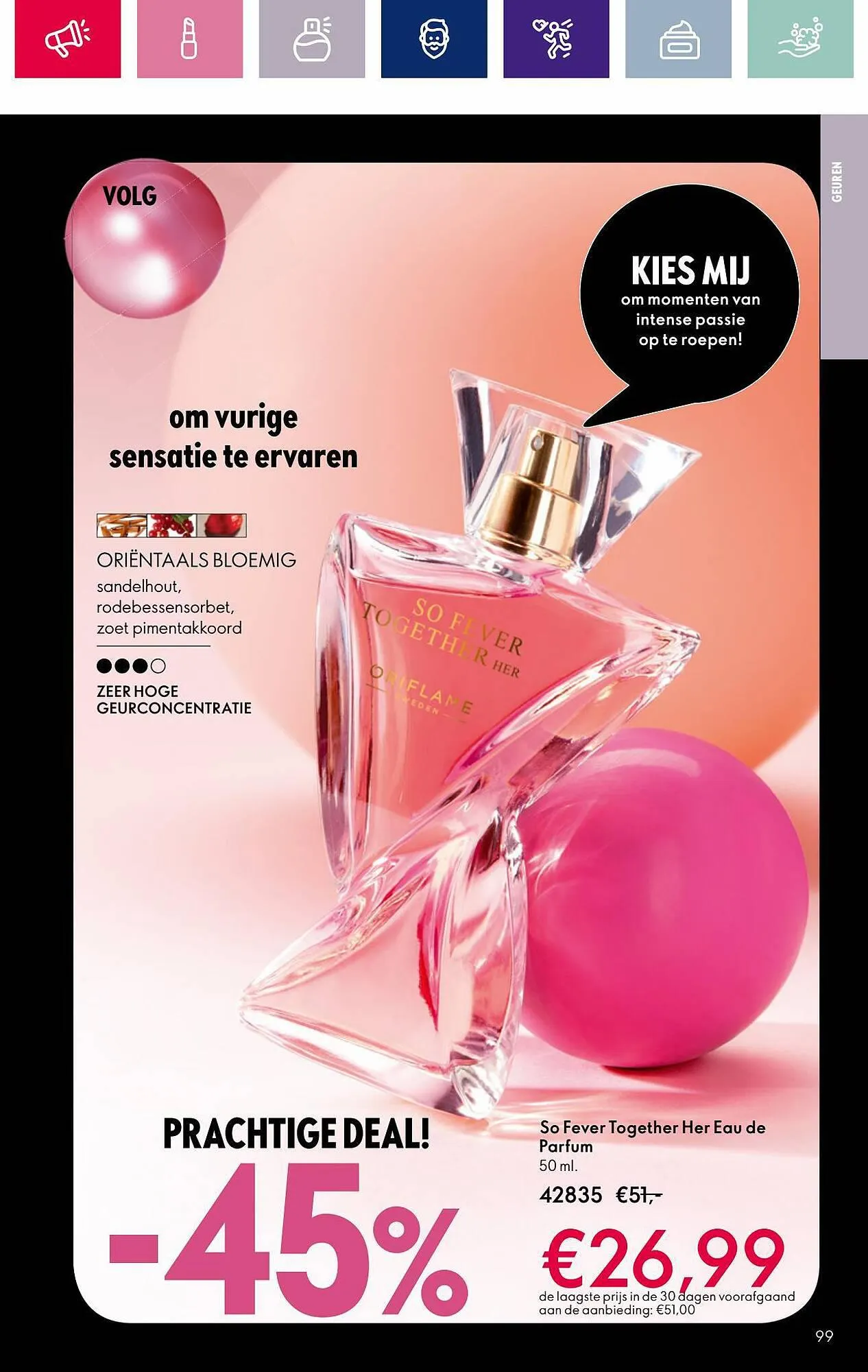 Oriflame folder van 25 oktober tot 7 november 2023 - Folder pagina 99