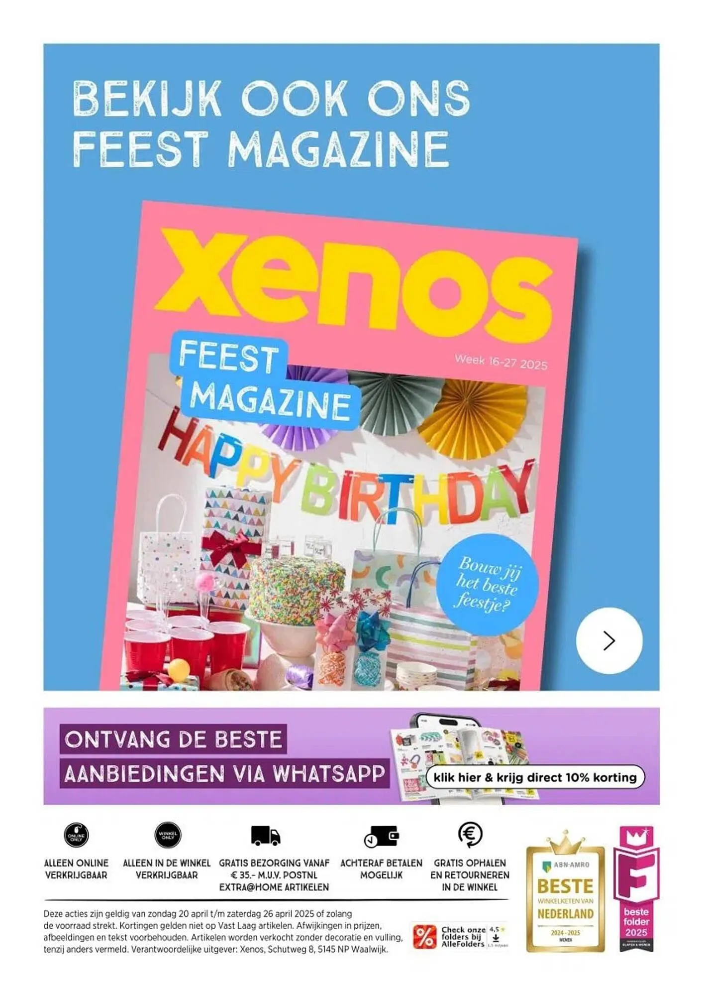 Xenos folder van 20 april tot 26 april 2025 - Folder pagina 25