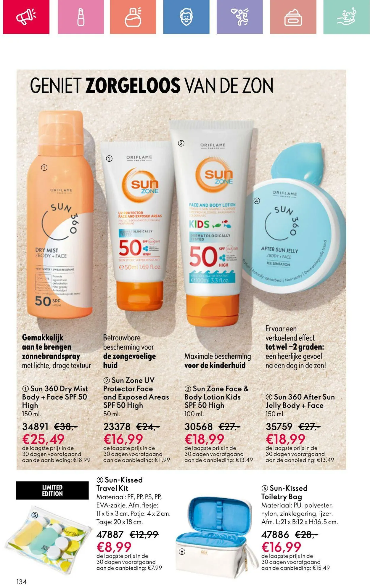 Oriflame Actuele folder van 24 augustus tot 7 september 2025 - Folder pagina 134