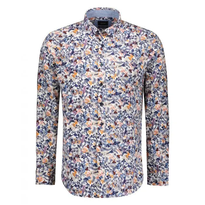 Overhemd met Print Multicolor