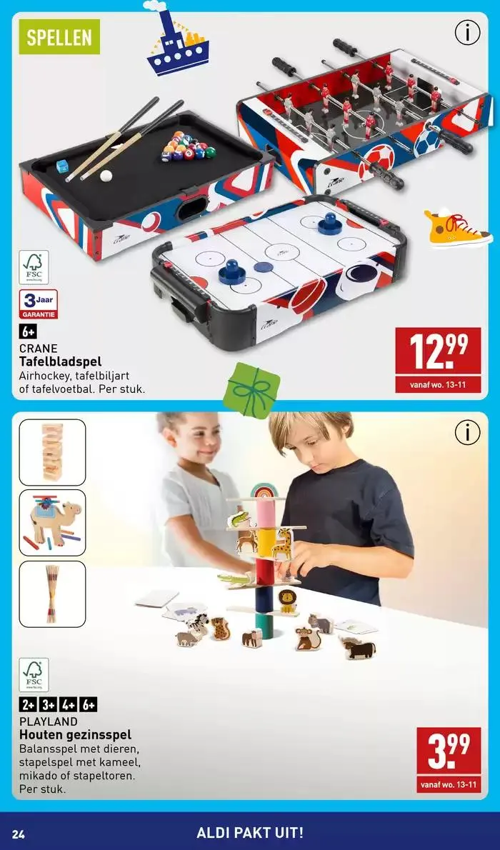 Topdeals en kortingen van 28 oktober tot 11 november 2024 - Folder pagina 24