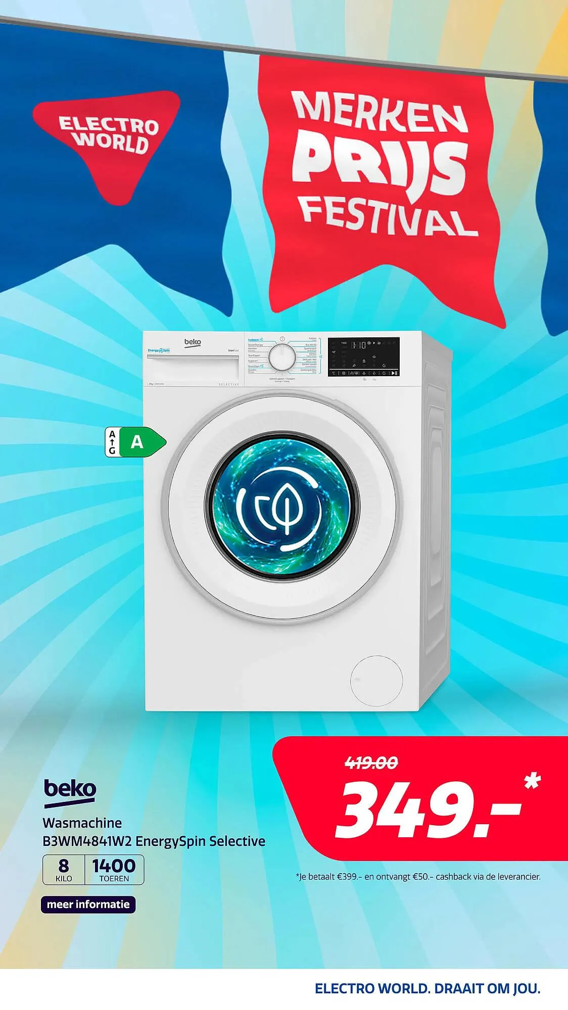 Electroworld folder van 13 april tot 26 april 2026 - Folder pagina 1