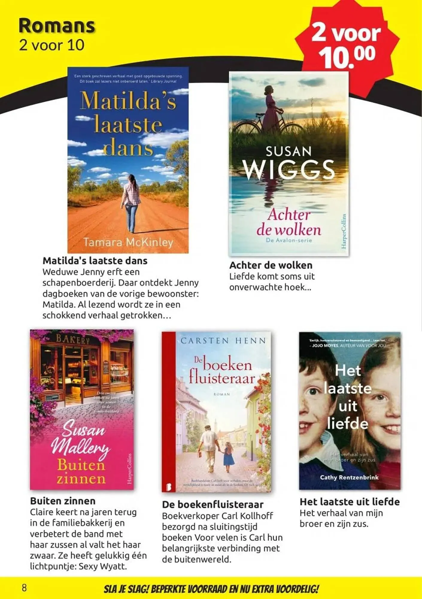 Boekenvoordeel folder van 2 september tot 10 september 2023 - Folder pagina 8