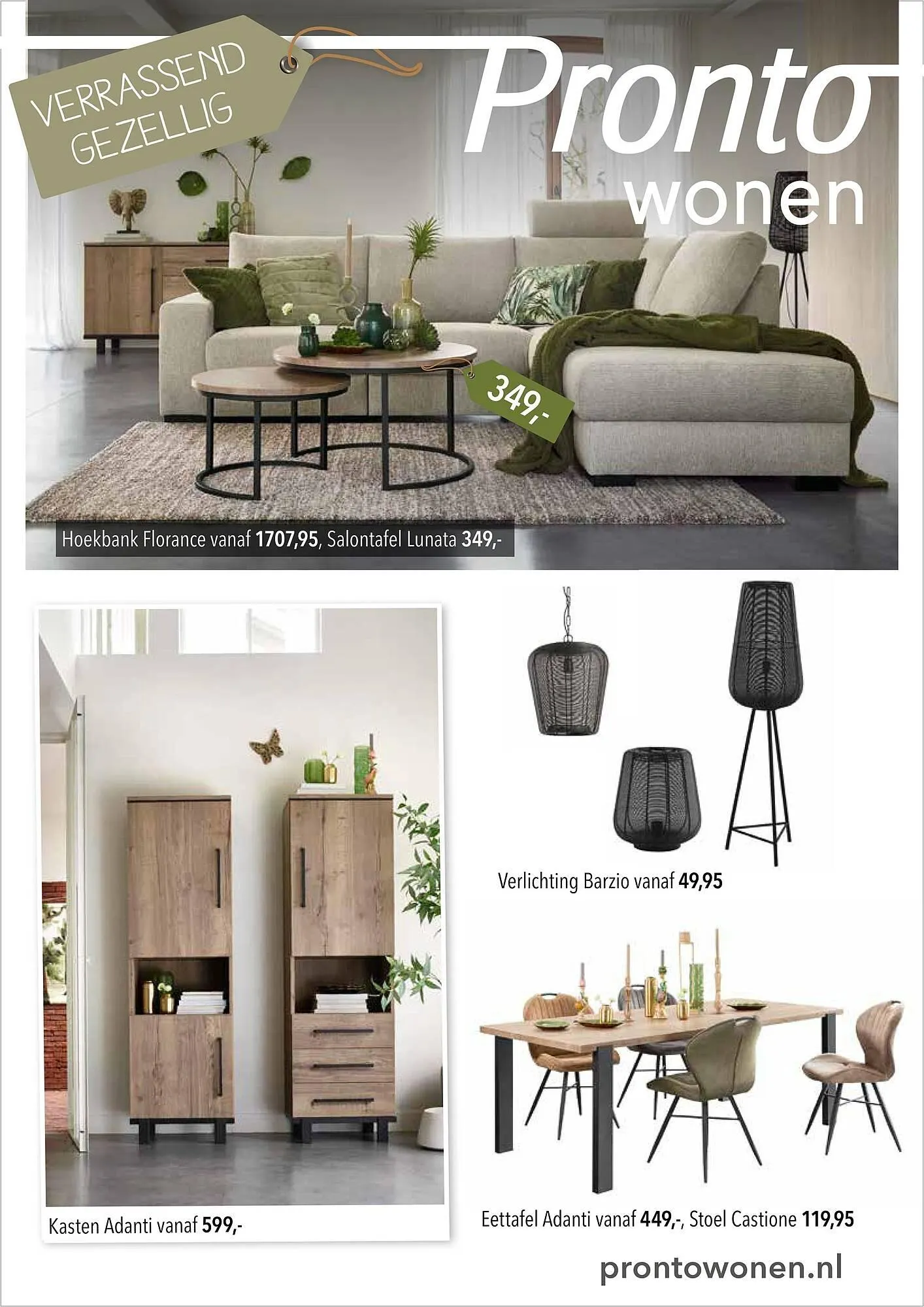 Pronto wonen folder van 5 april tot 11 april 2026 - Folder pagina 1