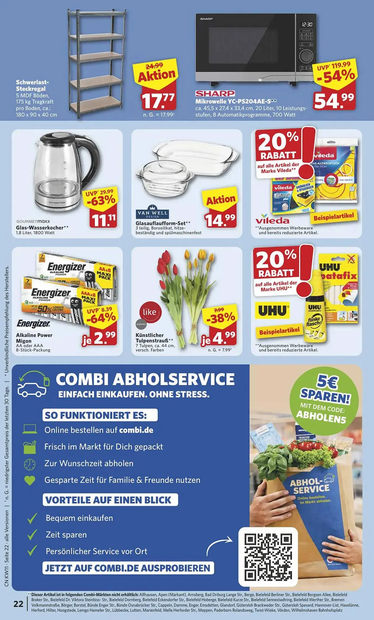 Combi Markt DE folder van 9 maart tot 14 maart 2026 - Folder pagina 25