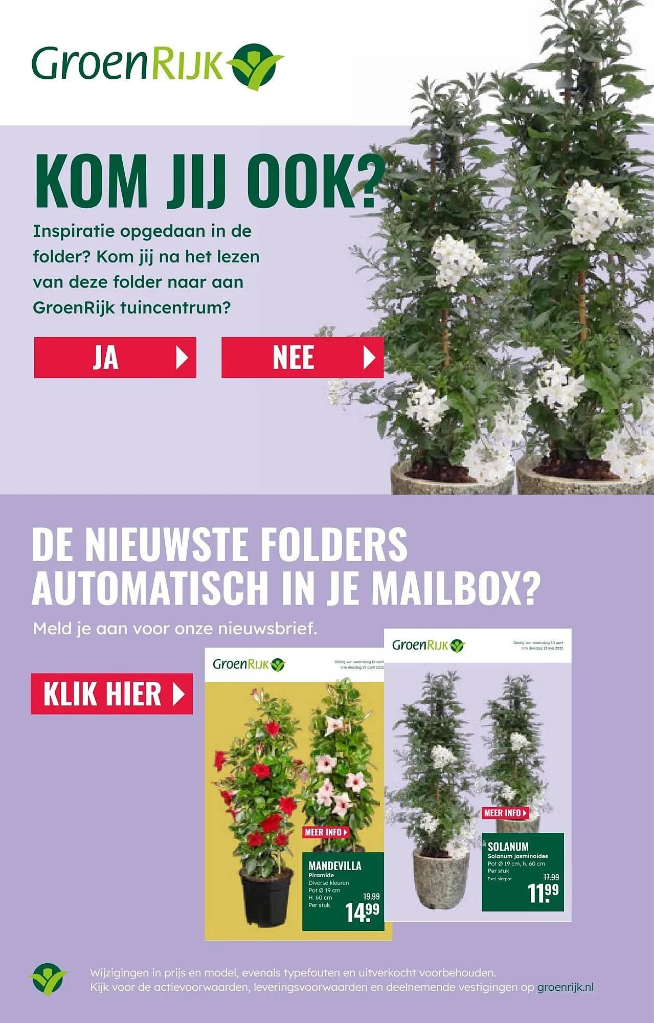 GroenRijk folder van 30 april tot 13 mei 2025 - Folder pagina 2