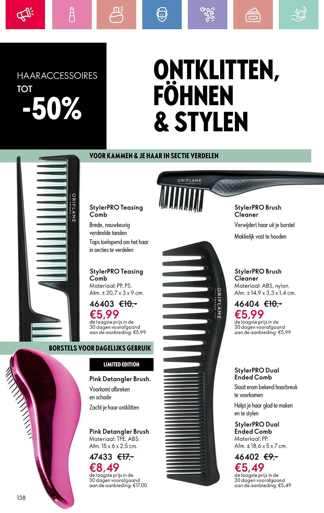 Oriflame folder van 7 mei tot 10 mei 2025 - Folder pagina 138