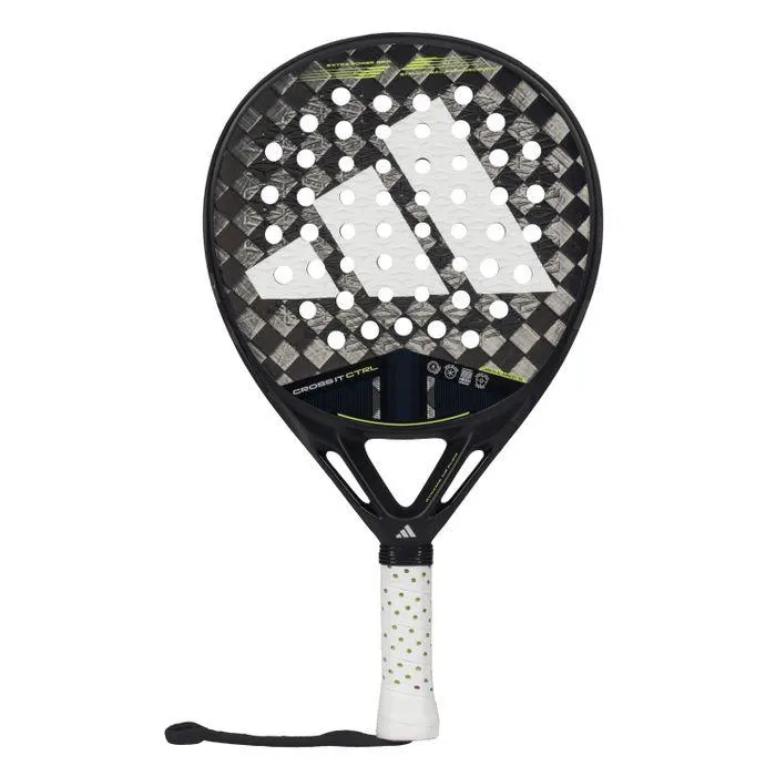 Adidas Cross IT CTRL 3.4 padel racket black hi-res yellow white